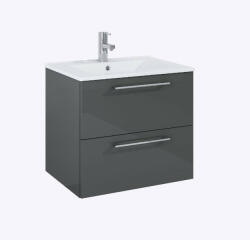 Elita Roma Plus 60cm alsó bútor+mosdó Antracit