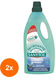 Sanytol Set Solutie Dezinfectant Pardoseli Sanytol cu Parfum de Eucalipt, 2 Bucati x 1.2 l (ROC-2XCEYS000007)