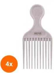 Beter Set 4 x Pieptene Afro, Beter, din Fibra Naturala