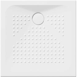 Sapho GSI EXTRA FLAT kerámia zuhanytálca 80x80x4 cm, ExtraGlaze bevonattal, fehér 47080811 (47080811)