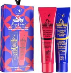 Dr. Pawpaw Set Prep and Pout - Masca de noapte și Balsam pentru buze, Ultimate Red, 2 x 25 ml (2805813)
