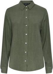 PIECES Bluză 'VINSTY' verde, Mărimea M