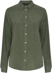 PIECES Bluză 'VINSTY' verde, Mărimea XL