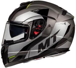 MT Helmets Cască de motocicletă MT Atom SV TRANSCEND E2 gri výprodej (MT1052551425)
