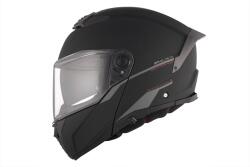 MT Helmets Cască de motocicletă pliabilă MT ATOM 2 SV SOLID A1 negru mat (MT1335000013)