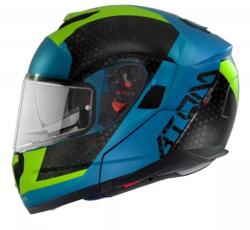 MT Helmets Cască de motociclist MT Atom SV Adventure A7 negru-verde-albastru (MT1052871071)