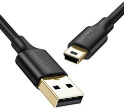 UGREEN Cablu USB la mini USB Gold Plated Ugreen 5 pini, 0.25 m - 3m Negru (US132)