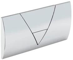 Viega Wc Nyomólap Fehér Háromszög Visign For Life 1 Régi Tartályhoz (vg-721886)