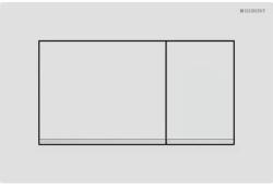 GEBERIT Sigma20 Square Működtetőlap, matt fehér/fény. króm