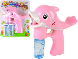 Majlo Toys Delfin alakú gyermek buborékfújó - rózsaszín