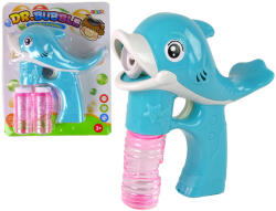 Majlo Toys Delfin alakú gyermek buborékfújó - kék