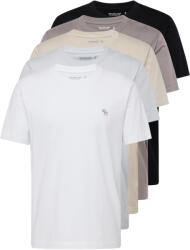 Abercrombie & Fitch Póló bézs, szürke, fekete, fehér, Méret L