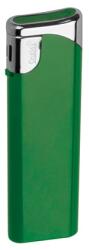  Öngyújtó Piezós öngyújtó zöld színű, lángmagasság szabályozóval, 2, 4 x 0, 9 x 8, 2 cm