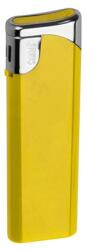  Öngyújtó Piezós öngyújtó sárga színű, lángmagasság szabályozóval, 2, 4 x 0, 9 x 8, 2 cm