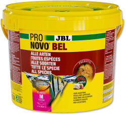 JBL | ProNovo | Bel | Flakes M | Lemezes díszhaltáp | Akváriumi halak számára - 5, 5 l (JBL31109)