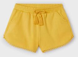 Mayoral gyerek rövidnadrág sárga, sima - sárga 104 - answear - 5 890 Ft