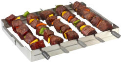 Barbecook BC-ACC-7017 sütőnyárs tartó, rozsdamentes acél, 5 férőhelyes (BC-ACC-7017)