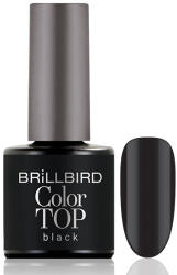 BrillBird - Color Top Coat - Black - 8ml