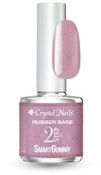 Crystal Nails - 2S - SMARTGUMMY RUBBER BASE GEL - NR59 - SHIMMER LILAC - 8ML