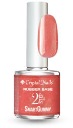 Crystal Nails - 2S - SMARTGUMMY RUBBER BASE GEL - NR58 - DESERT FLOWER - 8ML