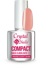 Crystal Nails - COMPACT BASE GEL TRANSLUCENT NUDE - 13ML