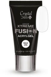 Crystal Nails Cn - Xtreme Fusion Acrylgel - Natural White - 30g