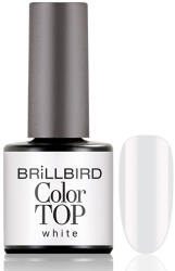 BrillBird - Color Top Coat - White - 8ml