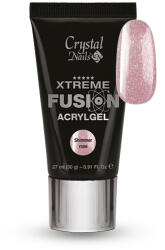 Crystal Nails Cn - Xtreme Fusion Acrylgel - Shimmer Rose - 30g