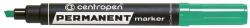 Centropen Marker permanent, varf tesit 4.6mm, verde, CENTROPEN 8576 (CE857605)