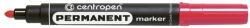 Centropen Marker permanent, varf 2.5 mm, rosu, 8566 CENTROPEN (CE856603)
