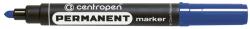 Centropen Marker permanent, varf 2.5 mm, albastru, 8566 CENTROPEN (CE856602)