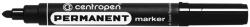 Centropen Marker permanent, varf 2.5 mm, negru, 8566 CENTROPEN (CE856601)