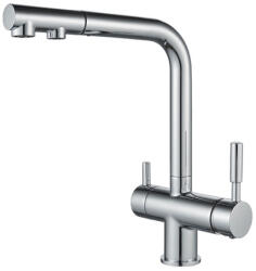 Getwell SpoonBill, 3 utas, Kihúzható Zuhanyfejes Konyhai Csap Vízszűrőkhöz Króm színben (GWSH404C)