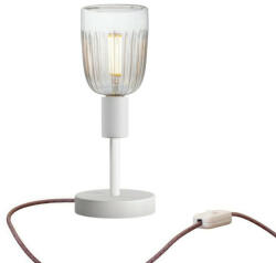 Creative-Cables Alzaluce Tiche fém asztali lámpa UK dugóval (ABM21E10VBOLINBRS83-L)