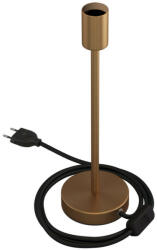 Creative-Cables Alzaluce - fém asztali lámpa kétpólusú dugóval (ABM21E30OTSLEUNRM04)