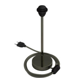 Creative-Cables Alzaluce lámpaernyőhöz - fém asztali lámpa kétpólusú dugóval (ABM21E30BRFEUNRM26)