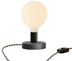 Creative-Cables Posaluce Globe fém asztali lámpa kétpólusú dugóval (ABM21VNLEUNRP04-L)