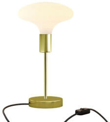Creative-Cables Alzaluce Idra fém asztali lámpa kétpólusú dugóval (ABM21E20GOLEUNRT41-L)