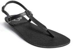 Lonnies Lux Little Black Női Vegán Bőr Szandál