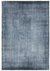  Linen Dark Blue, sötétkék, bársonyos felületű, kézi csomózású prémium szőnyeg