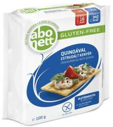 Abonett Extrudált kenyér, ABONETT, 100 g, quinoával, gluténmentes (KHE059) - treewell