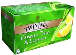 TWININGS Zöldtea, 25x1, 6 g, TWININGS Green Tea & Lemon (101421)