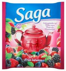 Saga Gyümölcstea, 20x1, 7 g, SAGA, erdei gyümölcs (68335014)