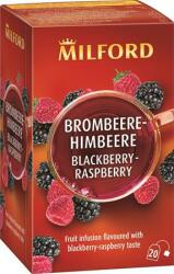 Milford Gyümölcstea, 20x2, 5 g, MILFORD Blackberry-raspberry , szeder-málna (029-001-004-0026)