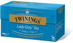 TWININGS Fekete tea. 25x2 g, TWININGS Lady grey (KHK277)
