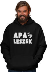  Apa leszek - Kapucnis Pulóver (apleszkpa1)