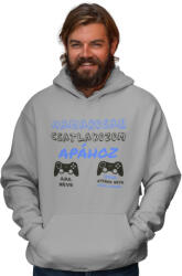  Gamer apuka (Névre szóló) - Kapucnis Pulóver (734128)