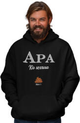  Apa kis szarosai (Névre szóló) - Kapucnis Pulóver (892881)