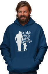  Az első közös apák napja - Kapucnis Pulóver (903818)