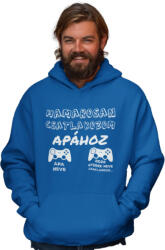  Gamer apuka (Névre szóló) - Kapucnis Pulóver (285557)